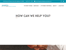 Tablet Screenshot of mariettaphysicalrehab.com